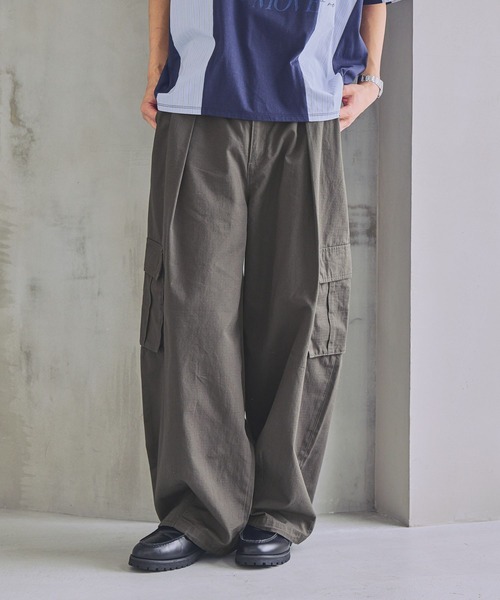 PBLIM ワイドパンツ カーゴパンツ 「UNISEX」アソートカーゴパンツ