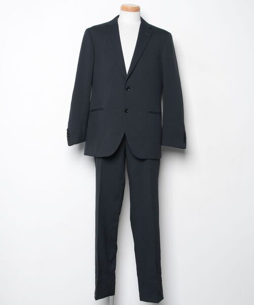 「TETE HOMME」 スーツ - チャコールグレー メンズ