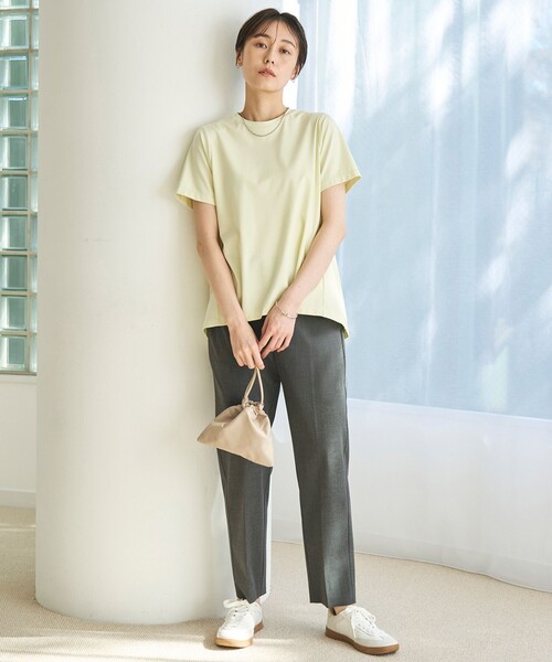 「UNFILO」 半袖Tシャツ - グリーン レディース_画像5