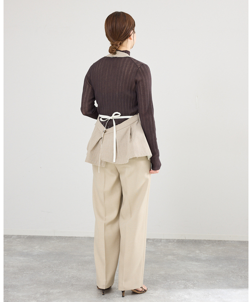 IENA（イエナ） ブラウス シャツ venit/ヴェニット LINEN BL ブラウス