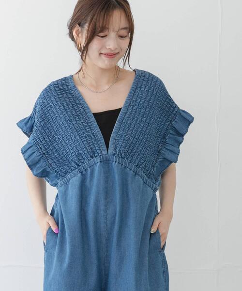 URBAN RESEARCH Sonny Label オールインワン URBAN RESEARCH Sonny Label パンツ シャーリングオールインワン