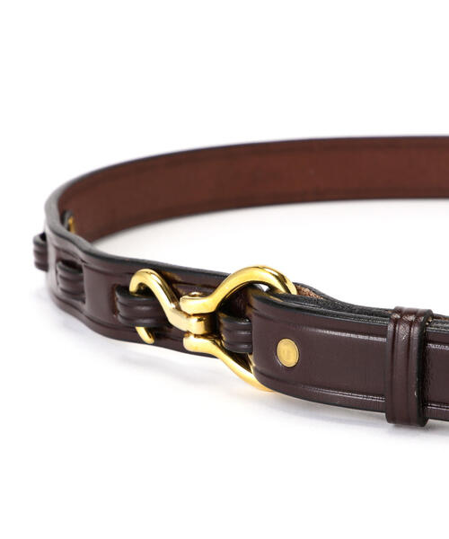 「TORY LEATHER」 ベルト 32 ブラウン メンズ_画像4