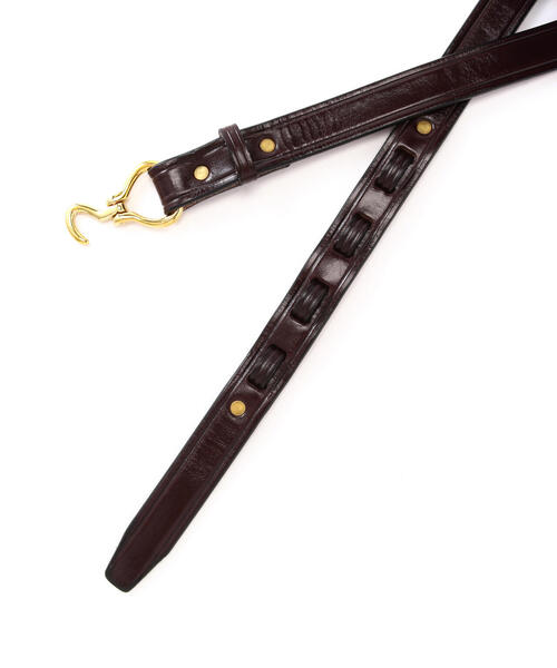 「TORY LEATHER」 ベルト 32 ブラウン メンズ_画像8