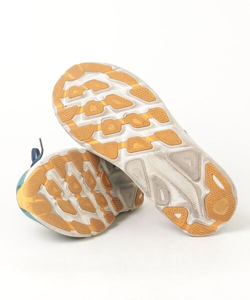 「HOKA」 ローカットスニーカー 25.5cm ブルー レディース_画像3