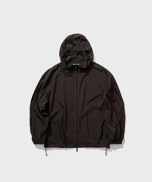 ATONブラックパーカー　02size GARMENT DYED URAKE | HOODIE – ATON | エイトン
