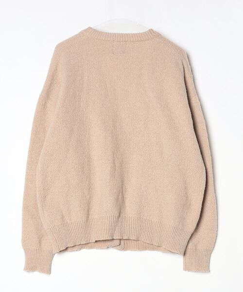 「MARY QUANT」 ニットカーディガン FREE ベージュ レディース_画像2