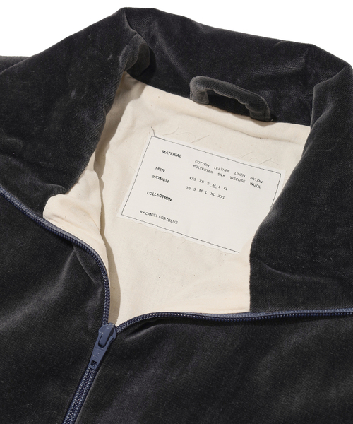 コート ジャケット 「CAMIEL FORTGENS/カミエル フォートヘンス」TRACK JACKET (PIPIING) メンズの画像