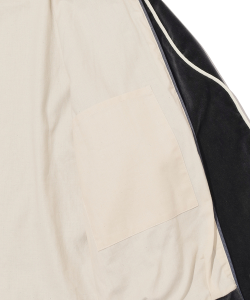 コート ジャケット 「CAMIEL FORTGENS/カミエル フォートヘンス」TRACK JACKET (PIPIING) メンズの画像
