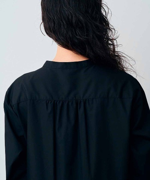 「Live in comfort」 長袖ワンピース LL ブラック レディース_画像6