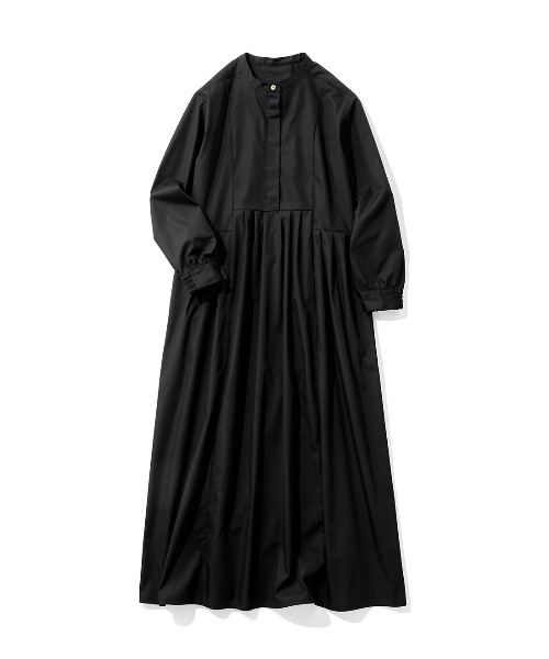 「Live in comfort」 長袖ワンピース LL ブラック レディース_画像7