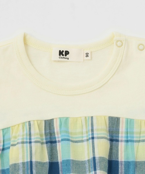 KP tシャツ mimiちゃん チェックチュニック・ブルマセット キッズ 子供