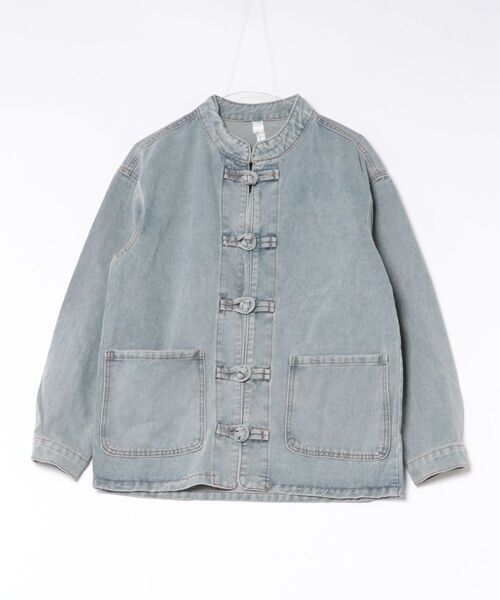 デニムカンフージャケット（ファッション）の商品一覧 通販 - Yahoo