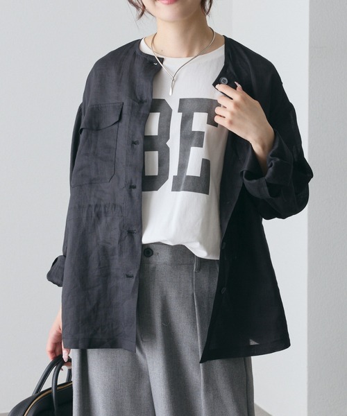 tシャツ 「WEB限定」スーピマコットンBIGロゴショートTシャツ レディースの画像