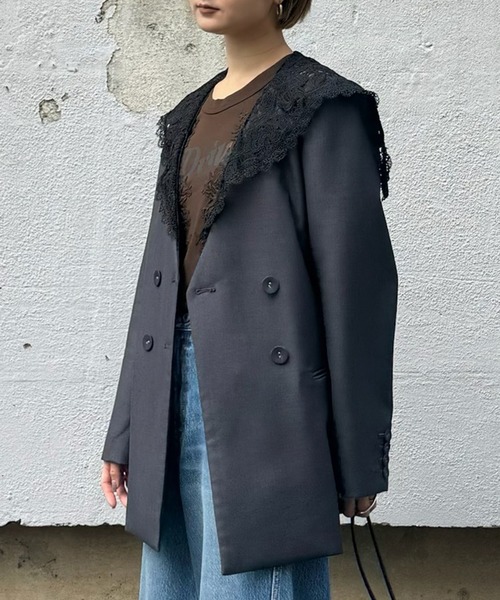 Ameri（アメリ） ジャケット テーラードジャケット LACE SAILOR COLLAR