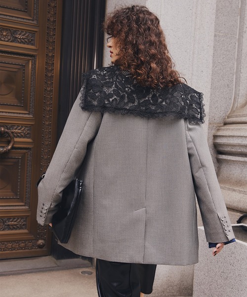 Ameri（アメリ） ジャケット テーラードジャケット LACE SAILOR COLLAR