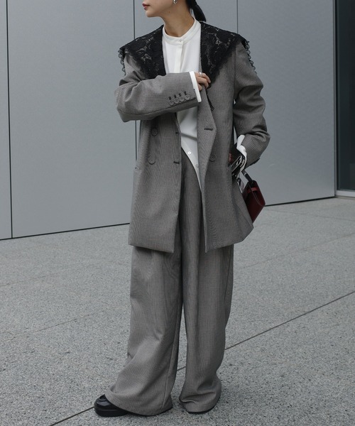 Ameri（アメリ） ジャケット テーラードジャケット LACE SAILOR COLLAR