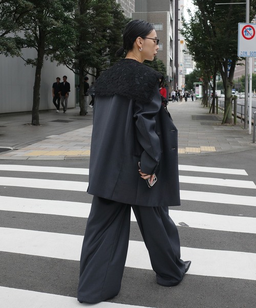 Ameri（アメリ） ジャケット テーラードジャケット LACE SAILOR COLLAR