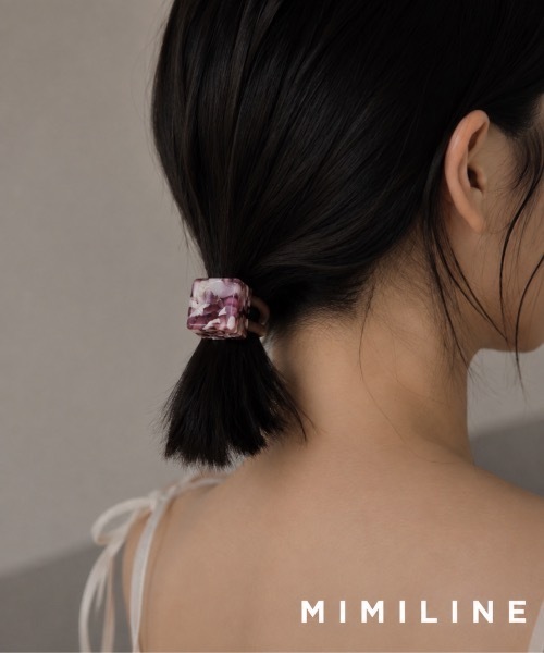 訳あり✨えりぴょん様　キューブ ヘアーゴム MIMILINE ヘアゴム キューブマルチカラーヘアゴム : ZOZOTOWN Yahoo!店