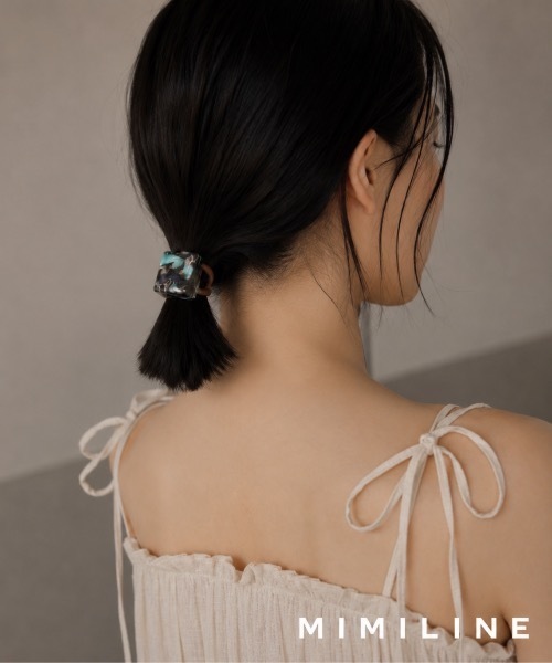 MIMILINE ヘアゴム キューブマルチカラーヘアゴム : ZOZOTOWN Yahoo!店