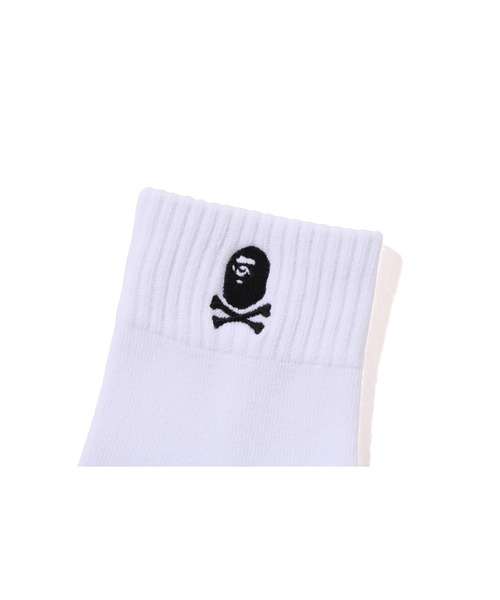 A BATHING APE（アベイシングエイプ） 靴下 APE CROSSBONE ANKLE SOCKS