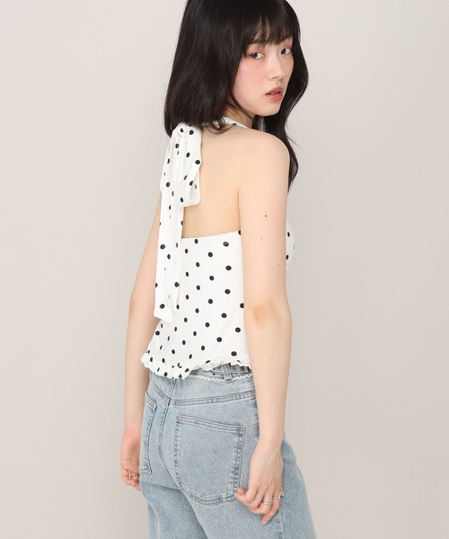 Heather（ヘザー） ホルターネックリボンキャミ 1046895 レディース