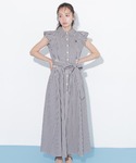 ワンピース 袖バルーンシャツワンピースの詳細画像5