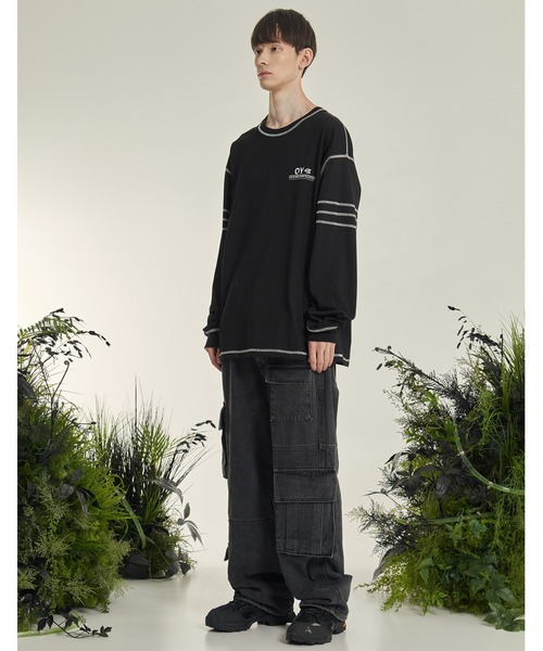 OY（オーワイ） 長袖Tシャツ L ブラック メンズ : ZOZOTOWN Yahoo!店