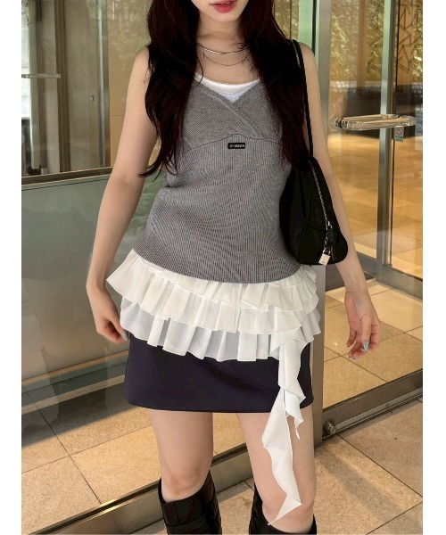 LILY BROWN（リリーブラウン） ニット セーター レイヤードニット