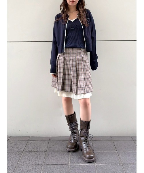 LilyBrown リリーブラウン レイヤードニットトップス LILY BROWN（リリーブラウン） ニット セーター レイヤードニット