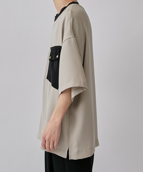 「CULLNI」 半袖Tシャツ 1 ベージュ メンズ_画像9