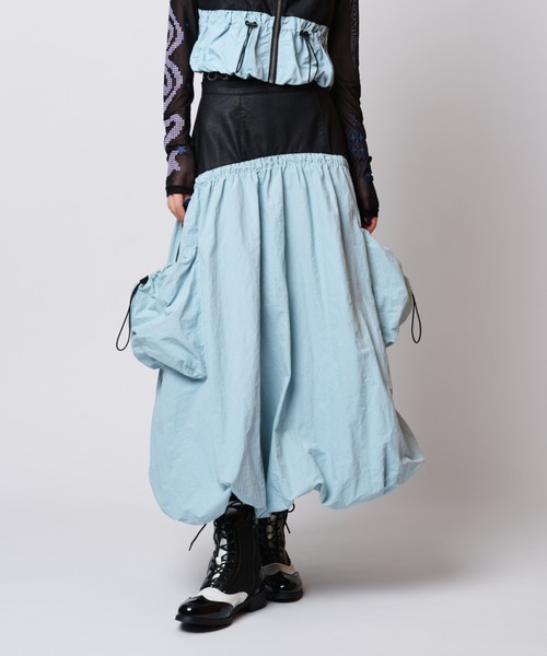anna sui nyc スカート レザーバルーンスカート : ZOZOTOWN Yahoo!店