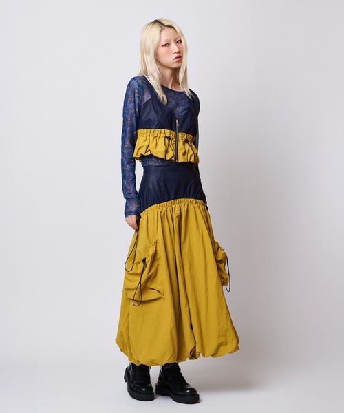 anna sui nyc スカート レザーバルーンスカート : ZOZOTOWN Yahoo!店