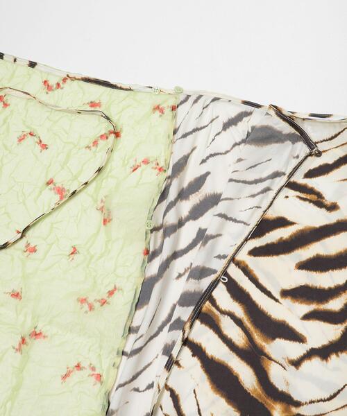 GANNI（ガニー） スカート GANNI PRINTED STRETCH SATIN SKIRT