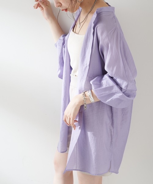 フーズフーチコ　シアーシャツ　新品 Chico（チコ） シャツ ブラウス マルチウェイシアーシャツ : ZOZOTOWN
