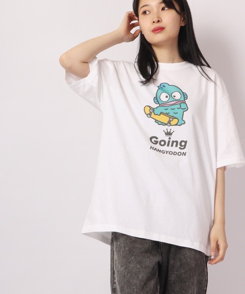 sanrio tシャツ サンリオ オーバーサイズ 半袖Tシャツ