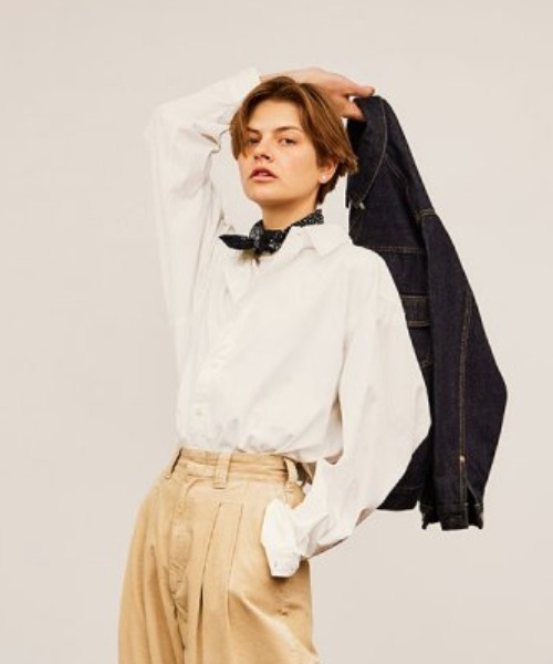 ブラウス シャツ THE SHINZONE DADDY SHIRT 21AMSBL08 レディース THE SHINZONE ブラウス シャツ DADDY SHIRT 21AMSBL08