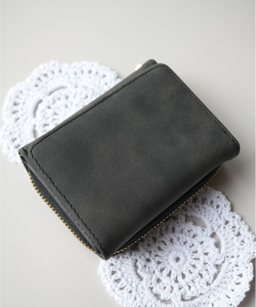 Port（ポート） 財布 シンプルカラー ミニ ウォレット レディース
