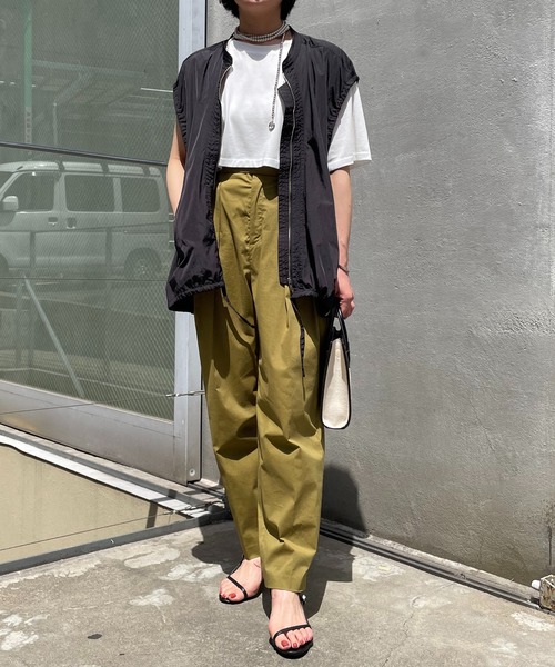 ベスト ナイロンドロストベスト COLLAGE