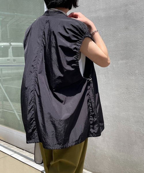 ベスト ナイロンドロストベスト COLLAGE