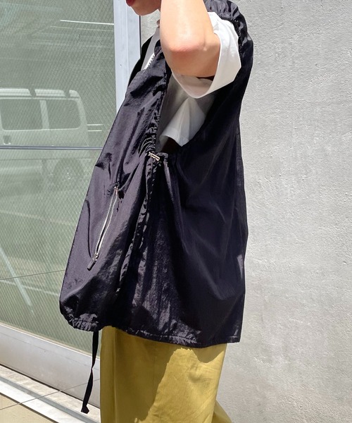 ベスト ナイロンドロストベスト COLLAGE