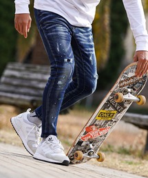 adamsJUGGLER（アダムスジャグラー） ジーンズ メニー/Cペイントデニム