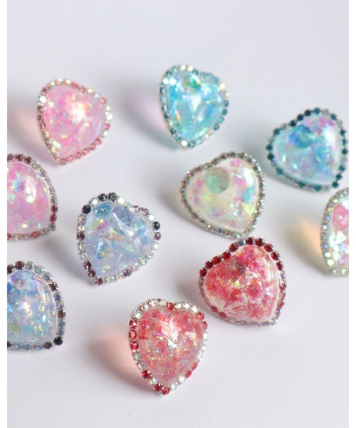 おもちママ♡です。ビジュー.ハンドメイド♡イヤリング♡ おもちママ♡様専用です。ビジュー.ハンドメイド♡イヤリング