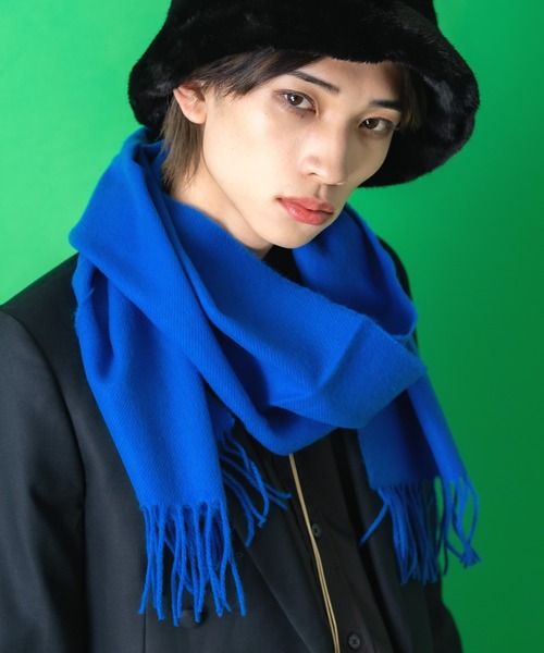 マフラー ストール an meets zakka バリエーションファー混マフラー