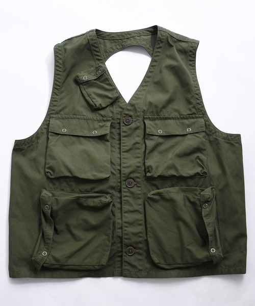 Johnbull ベスト ジレ 「Sewing Chop O'alls」EMARGENCY