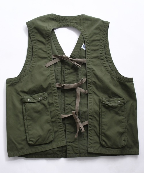 Johnbull ベスト ジレ 「Sewing Chop O'alls」EMARGENCY