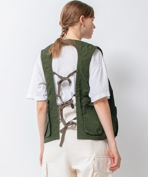 Johnbull ベスト ジレ 「Sewing Chop O'alls」EMARGENCY