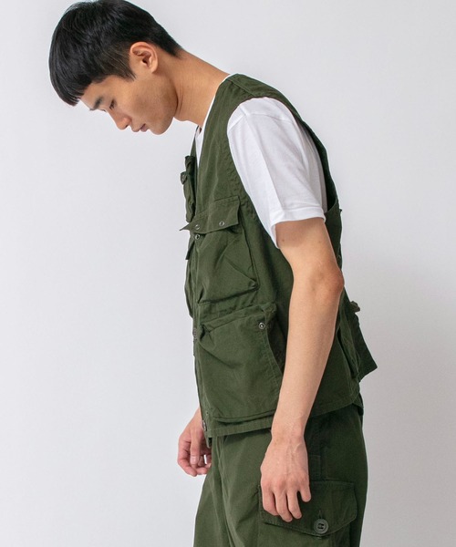 Johnbull ベスト ジレ 「Sewing Chop O'alls」EMARGENCY