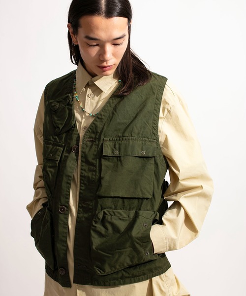 ジョンブル　ソーイングチョップオールズ　ベスト Johnbull ベスト ジレ 「Sewing Chop O'alls」EMARGENCY