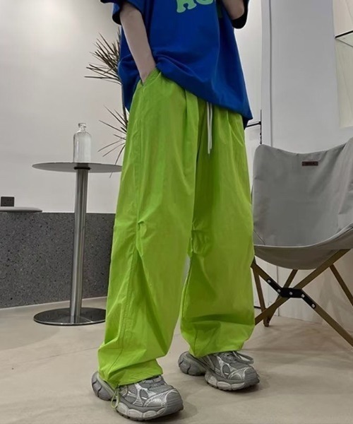 Shury ナイロンパンツ unm230648_3_sty4.jpg