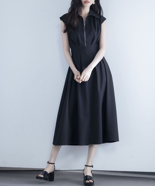 SAISON DE PAPILLON（セゾンドパピヨン） ワンピース ウエストタック